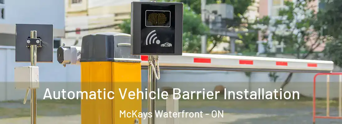  Automatic Vehicle Barrier Installation McKays Waterfront - ON