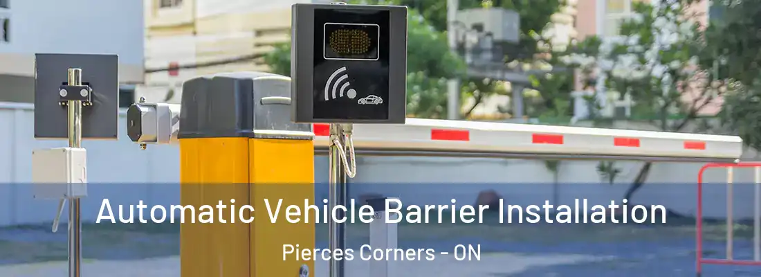  Automatic Vehicle Barrier Installation Pierces Corners - ON
