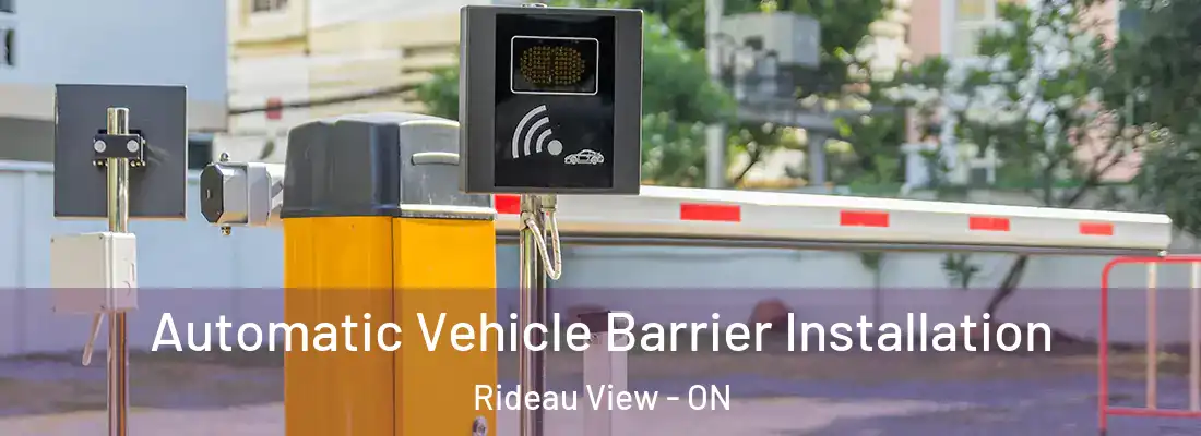  Automatic Vehicle Barrier Installation Rideau View - ON