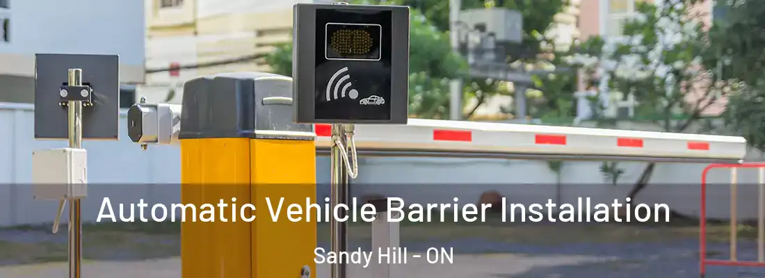  Automatic Vehicle Barrier Installation Sandy Hill - ON