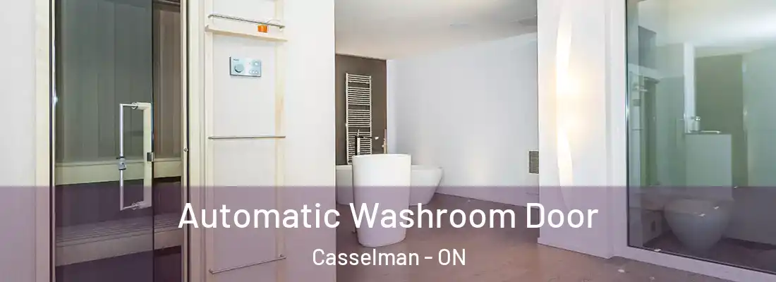  Automatic Washroom Door Casselman - ON