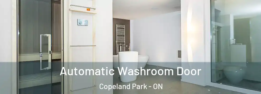 Automatic Washroom Door Copeland Park - ON