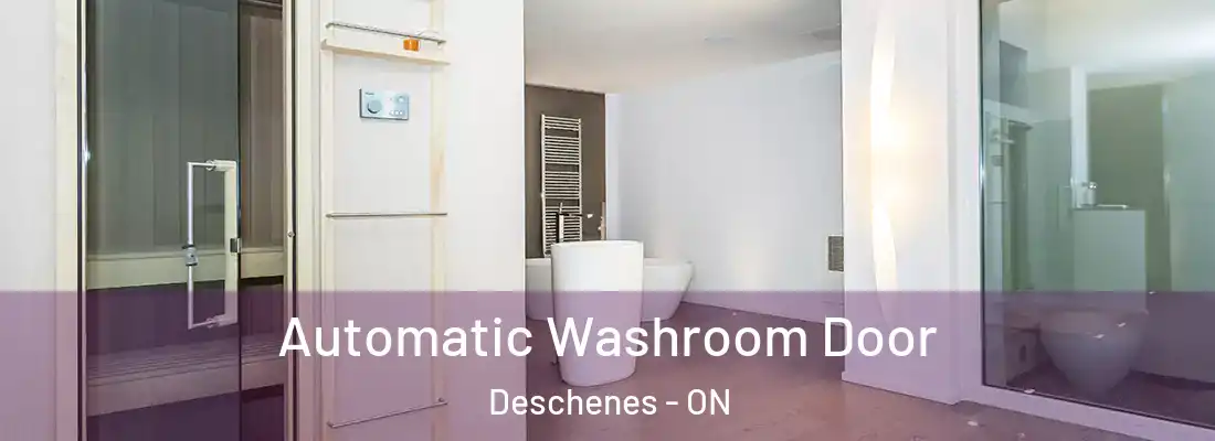  Automatic Washroom Door Deschenes - ON
