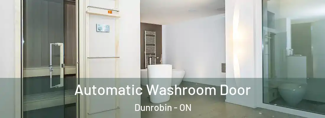  Automatic Washroom Door Dunrobin - ON