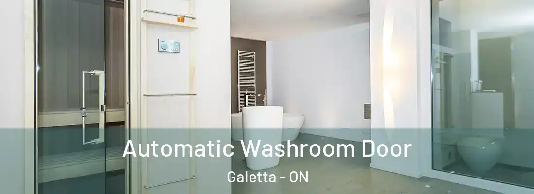  Automatic Washroom Door Galetta - ON