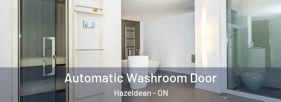  Automatic Washroom Door Hazeldean - ON