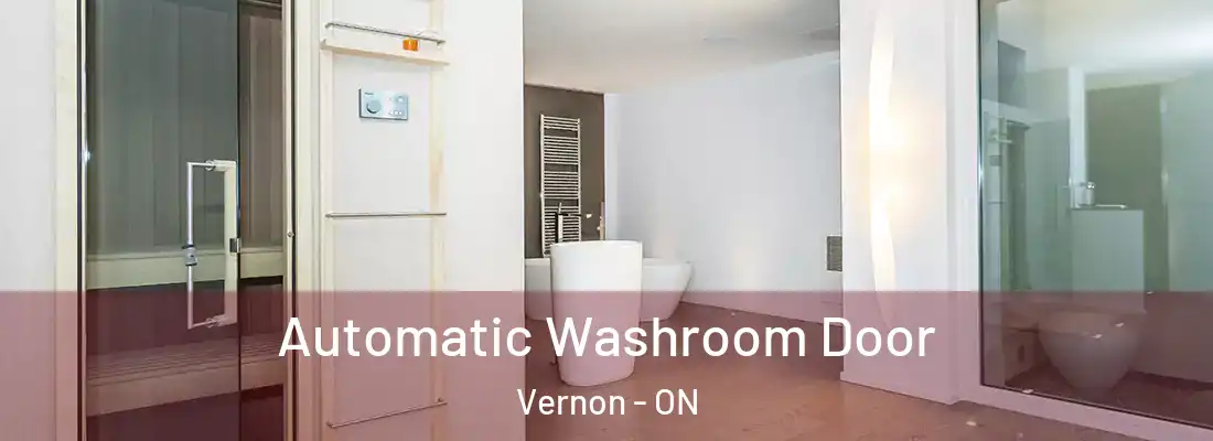  Automatic Washroom Door Vernon - ON