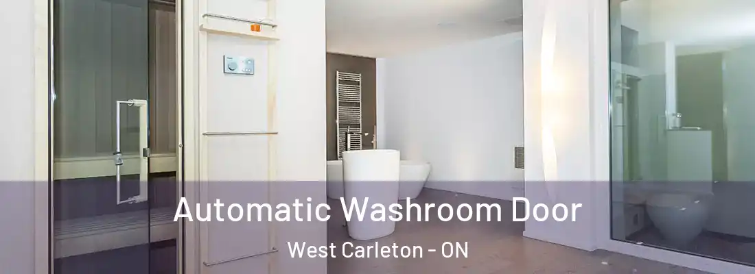  Automatic Washroom Door West Carleton - ON