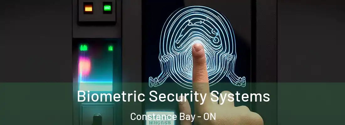  Biometric Security Systems Constance Bay - ON