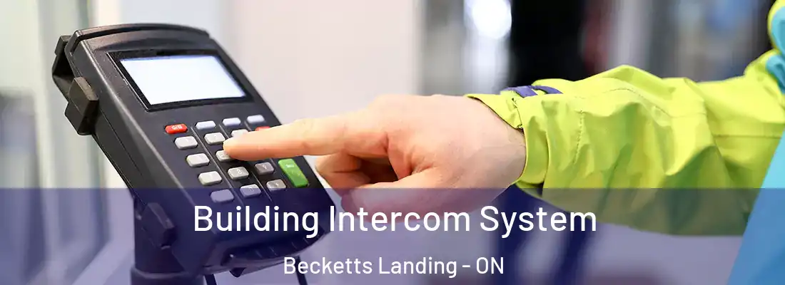  Building Intercom System Becketts Landing - ON