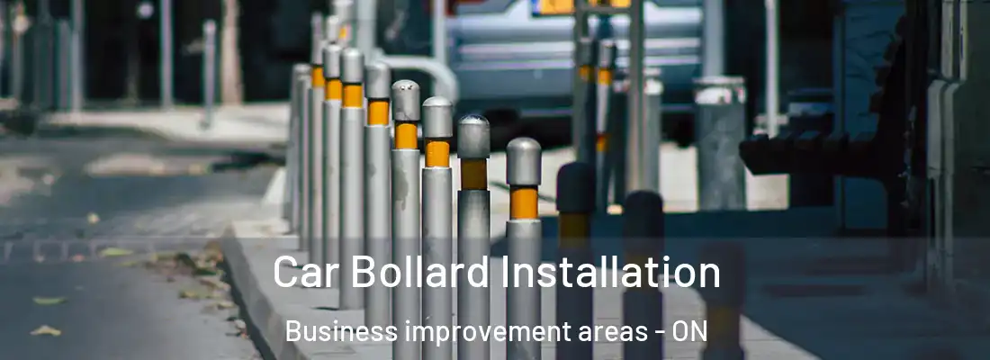  Car Bollard Installation Business improvement areas - ON