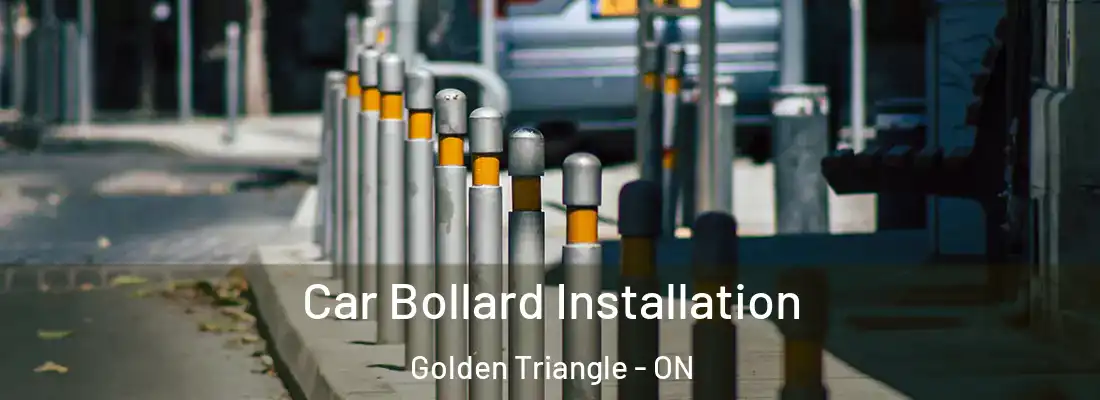  Car Bollard Installation Golden Triangle - ON