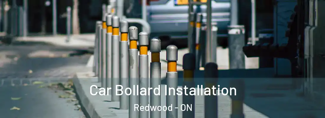  Car Bollard Installation Redwood - ON