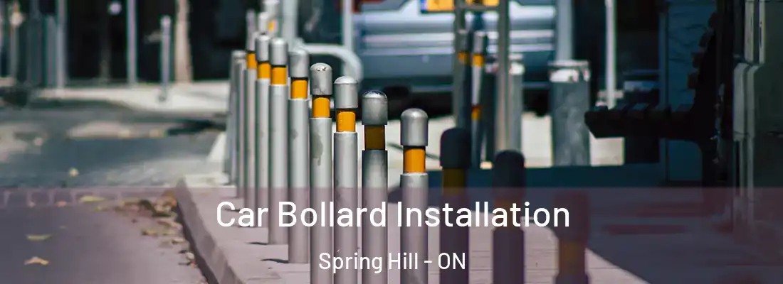  Car Bollard Installation Spring Hill - ON
