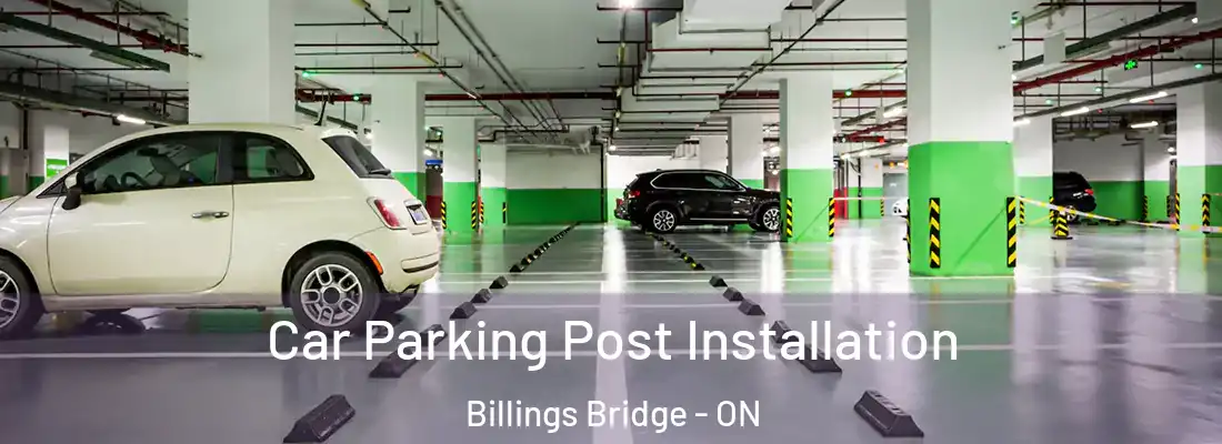  Car Parking Post Installation Billings Bridge - ON