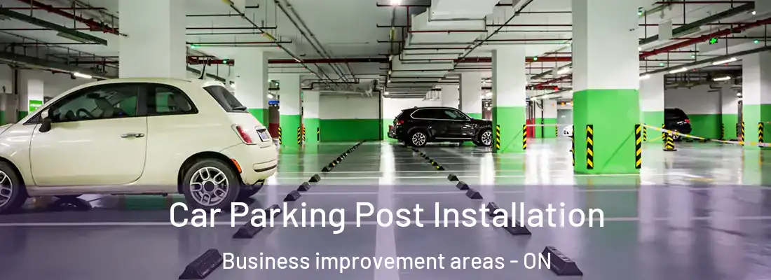  Car Parking Post Installation Business improvement areas - ON