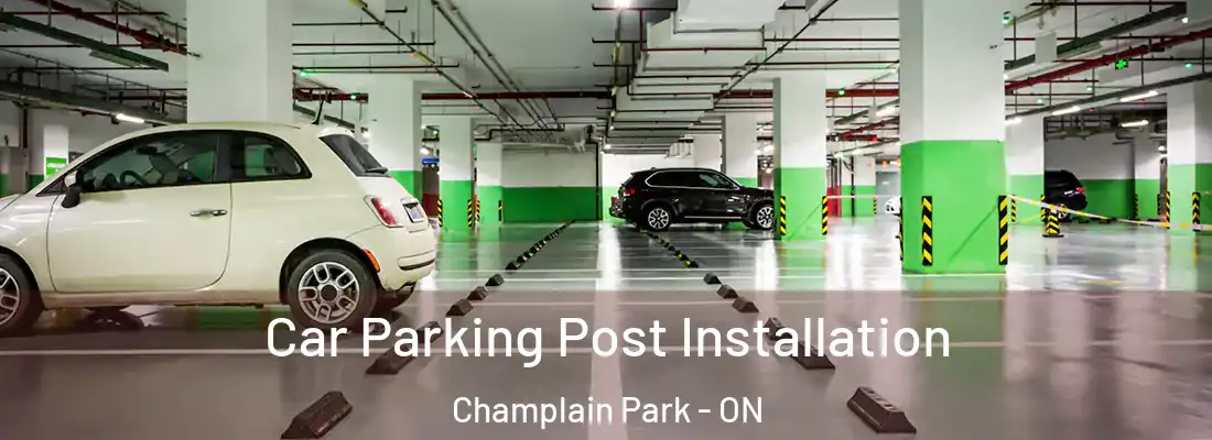  Car Parking Post Installation Champlain Park - ON