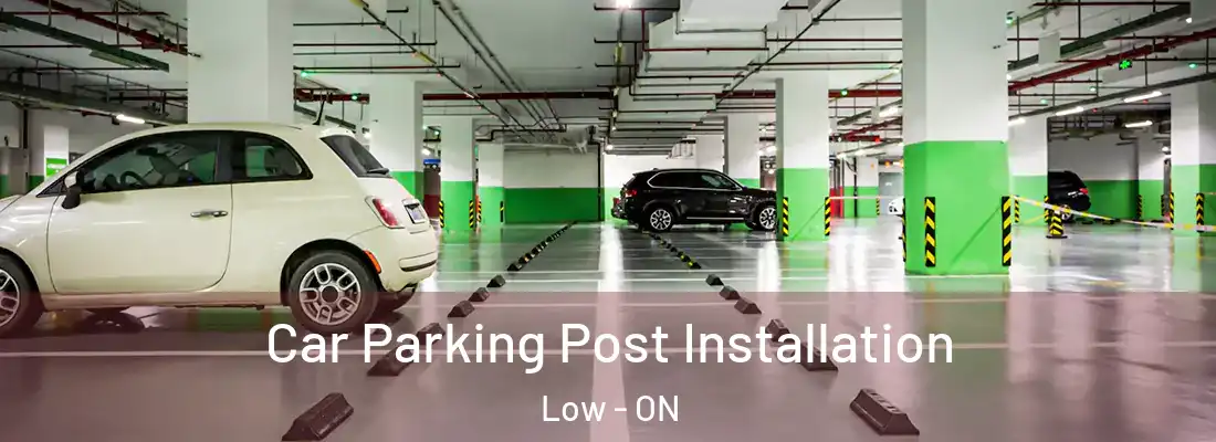  Car Parking Post Installation Low - ON