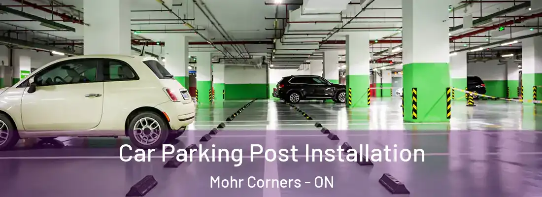  Car Parking Post Installation Mohr Corners - ON