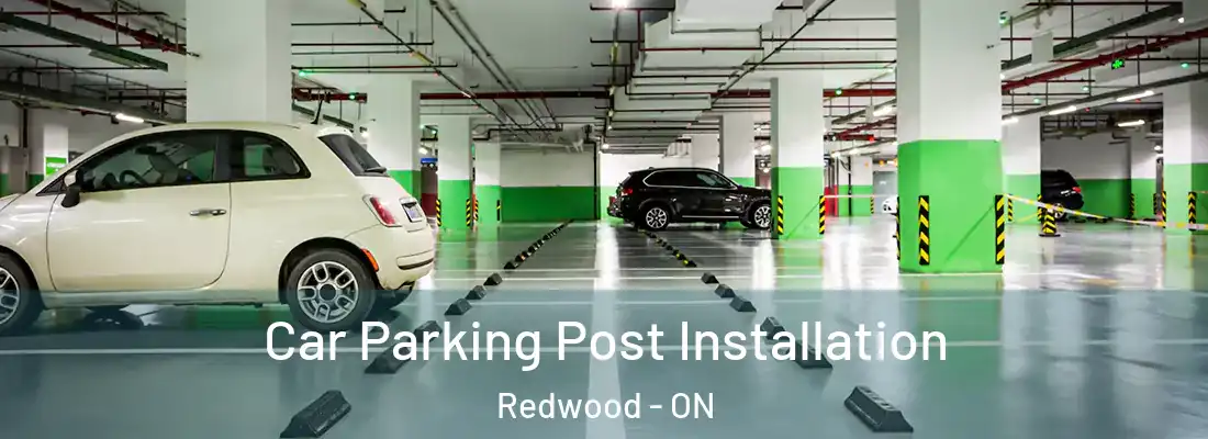  Car Parking Post Installation Redwood - ON
