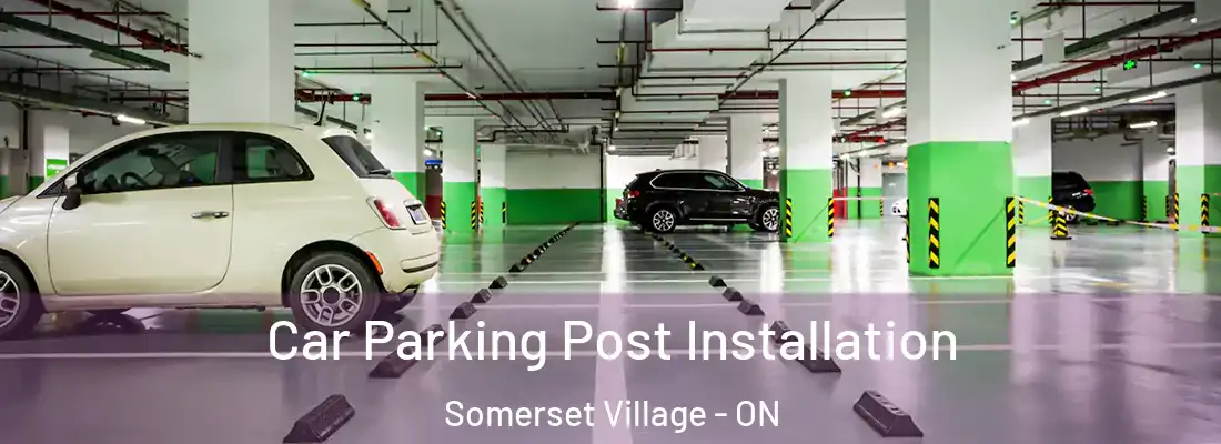  Car Parking Post Installation Somerset Village - ON