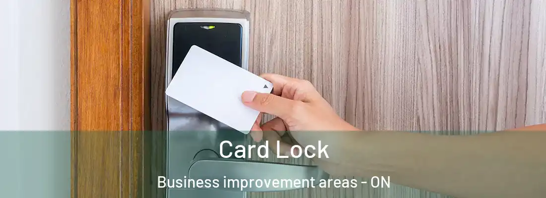  Card Lock Business improvement areas - ON