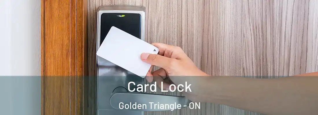  Card Lock Golden Triangle - ON