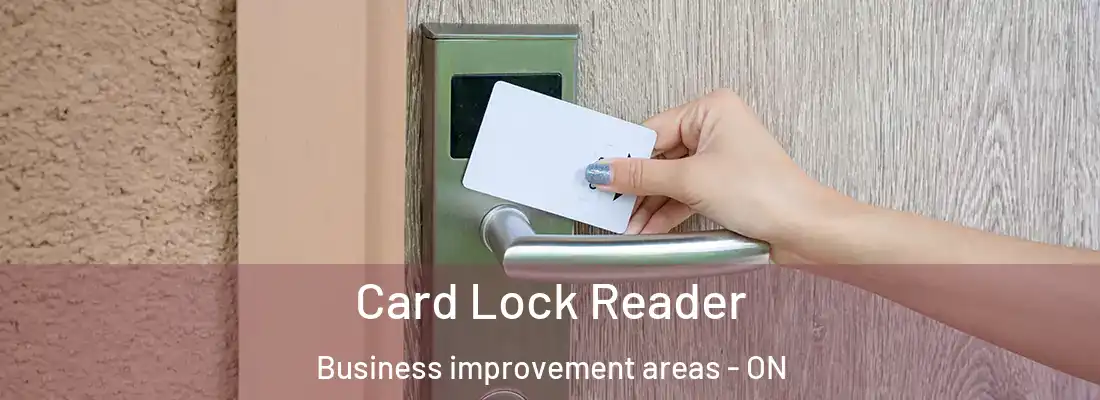  Card Lock Reader Business improvement areas - ON