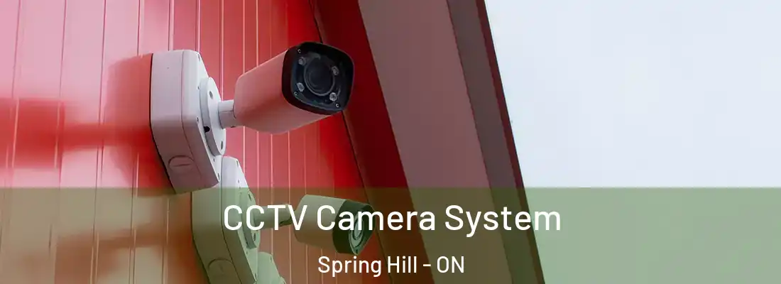  CCTV Camera System Spring Hill - ON