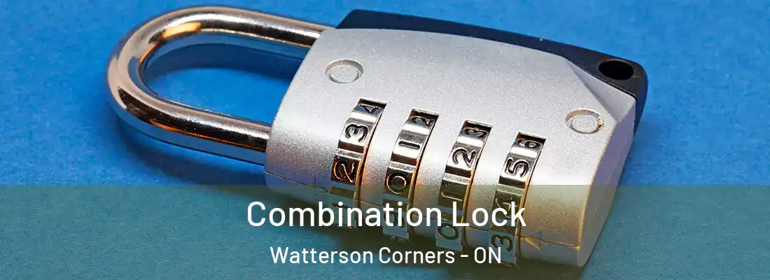  Combination Lock Watterson Corners - ON