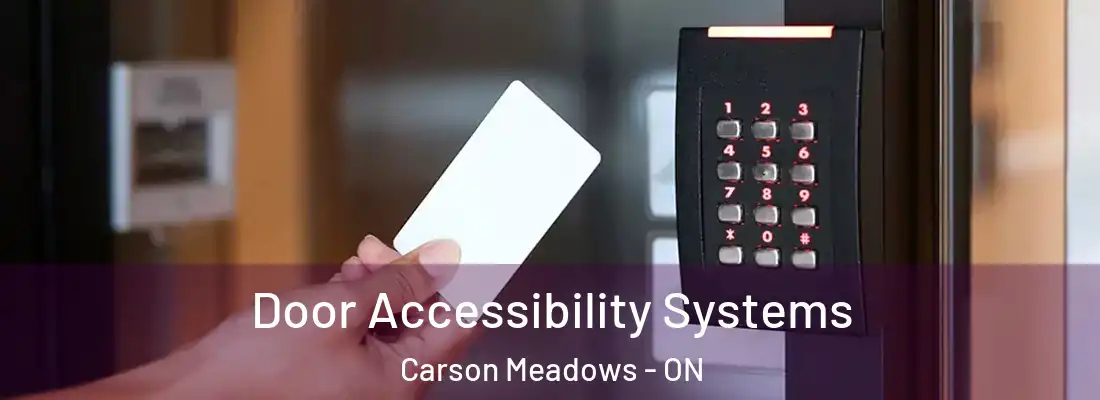  Door Accessibility Systems Carson Meadows - ON
