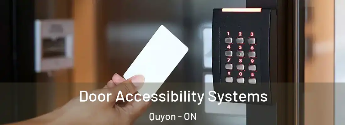  Door Accessibility Systems Quyon - ON