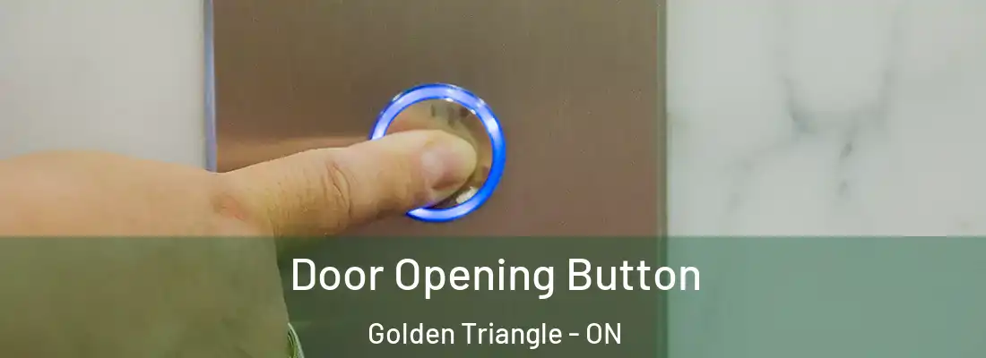  Door Opening Button Golden Triangle - ON