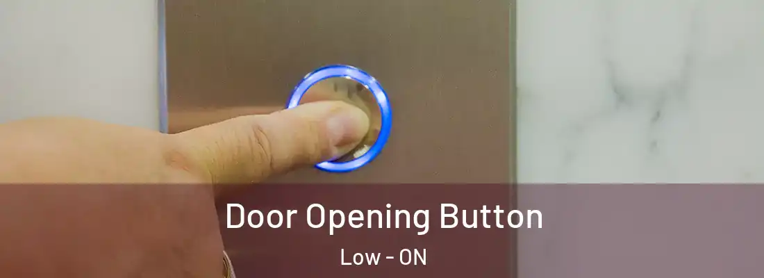  Door Opening Button Low - ON