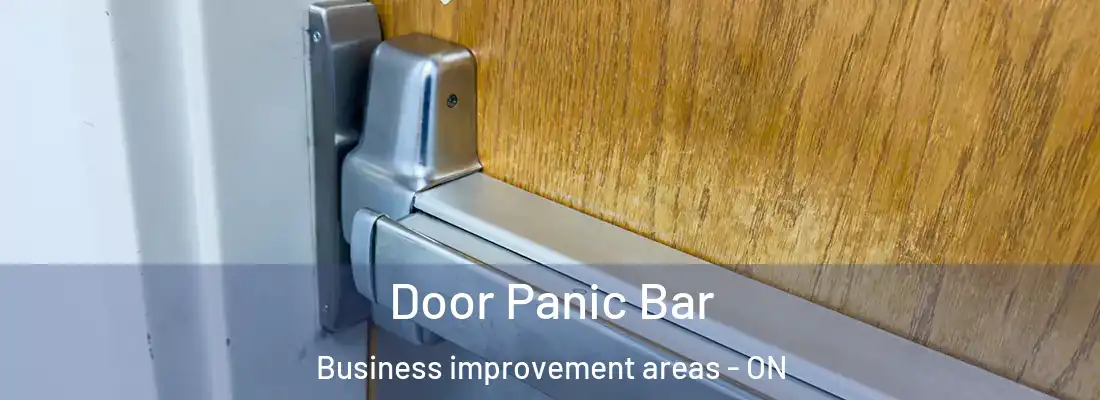  Door Panic Bar Business improvement areas - ON