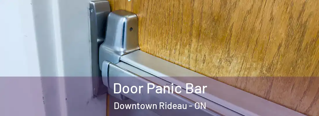  Door Panic Bar Downtown Rideau - ON