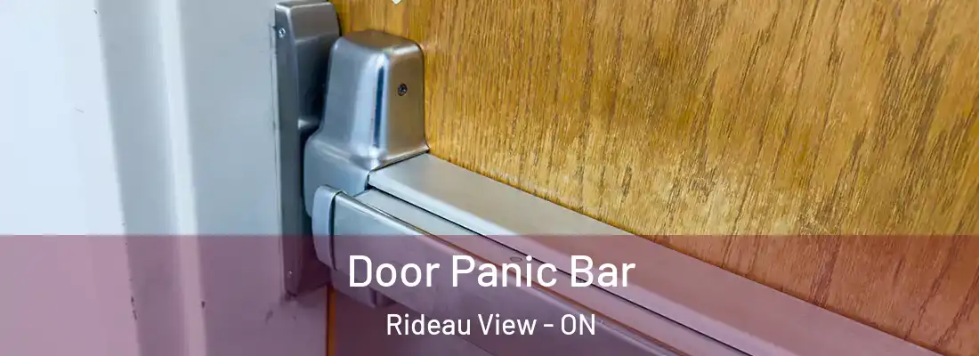  Door Panic Bar Rideau View - ON