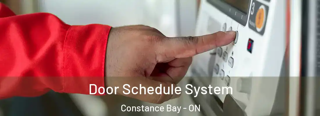  Door Schedule System Constance Bay - ON