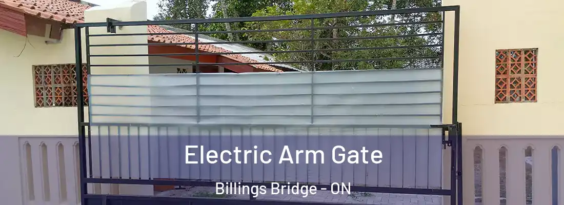  Electric Arm Gate Billings Bridge - ON