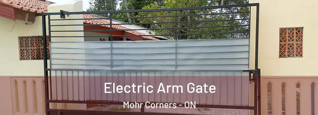  Electric Arm Gate Mohr Corners - ON