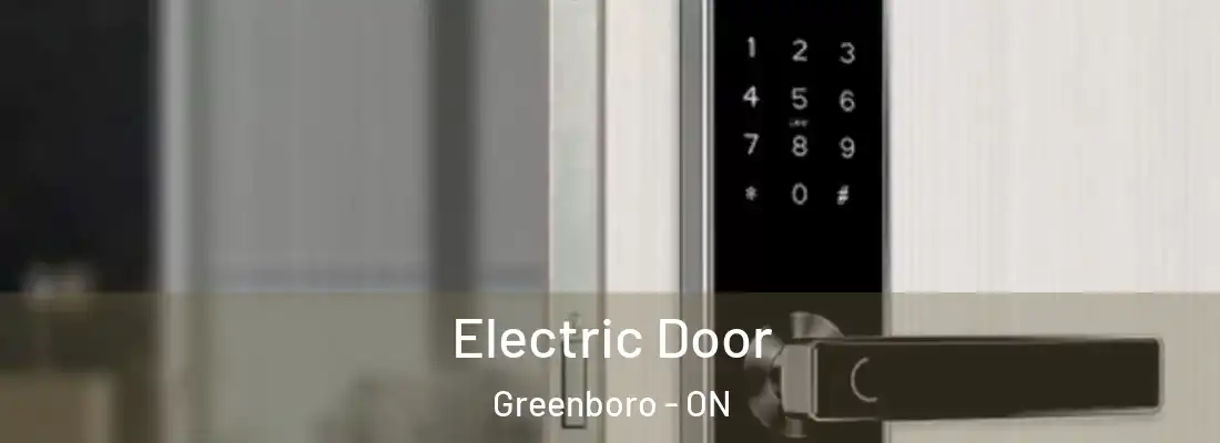  Electric Door Greenboro - ON