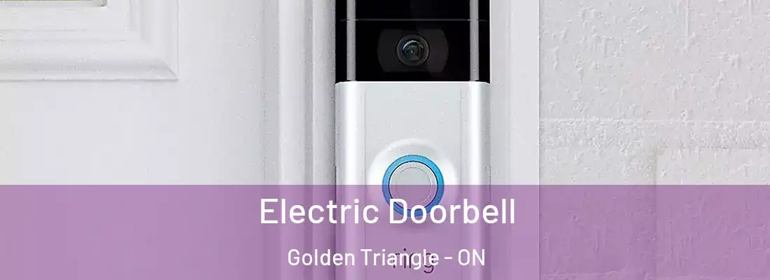  Electric Doorbell Golden Triangle - ON