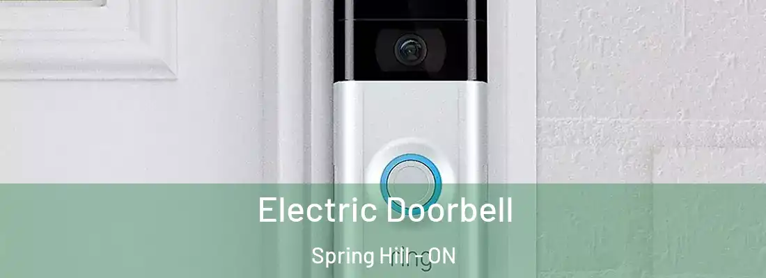  Electric Doorbell Spring Hill - ON