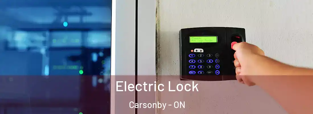  Electric Lock Carsonby - ON