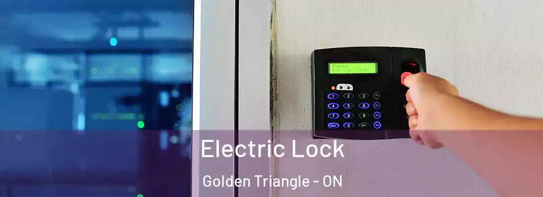  Electric Lock Golden Triangle - ON