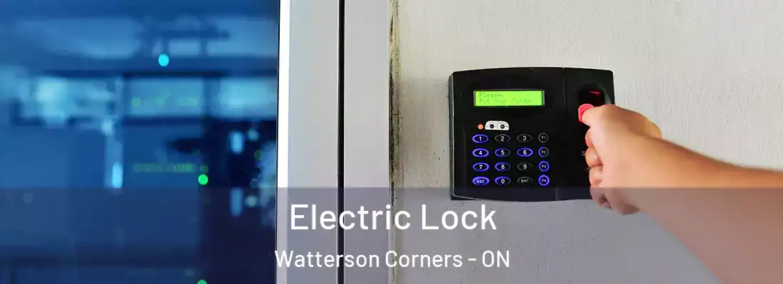 Electric Lock Watterson Corners - ON