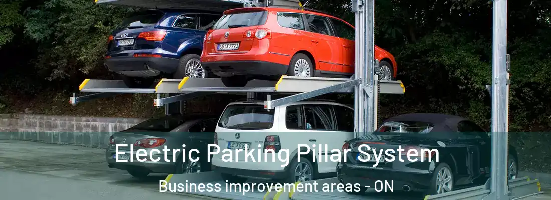  Electric Parking Pillar System Business improvement areas - ON