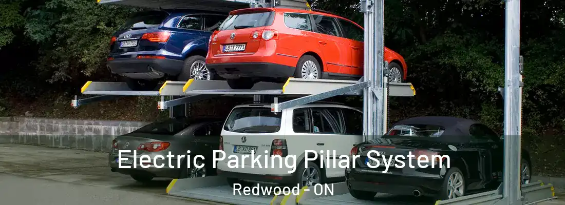  Electric Parking Pillar System Redwood - ON