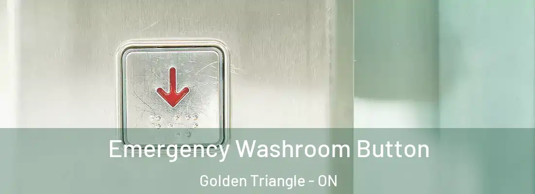  Emergency Washroom Button Golden Triangle - ON