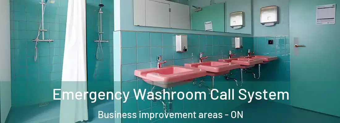  Emergency Washroom Call System Business improvement areas - ON